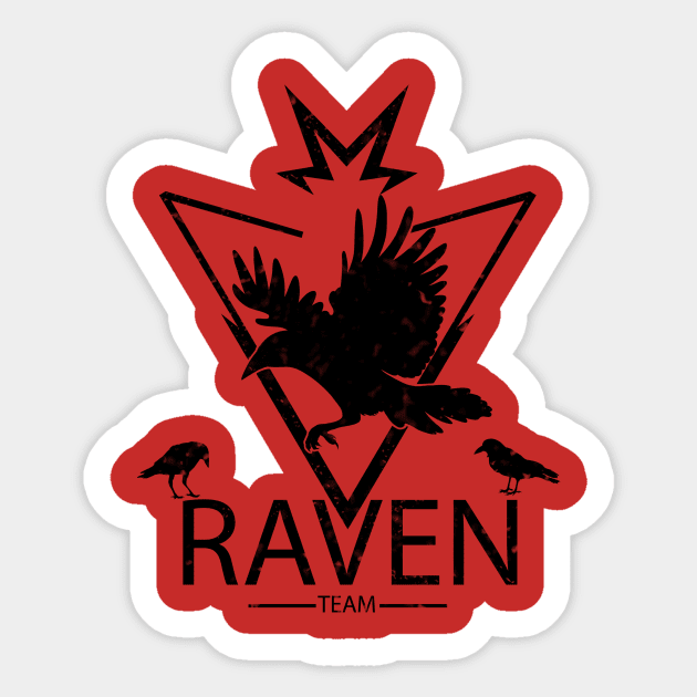 Raven Team Sticker by AVEandLIA